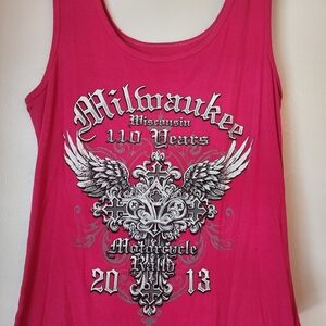Harley-Davidson Hot Pink Tank Top XL
